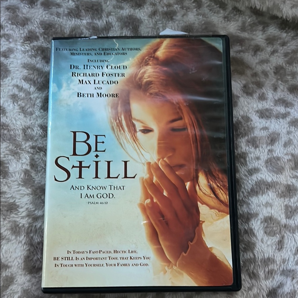 ☑️Be Still DVD